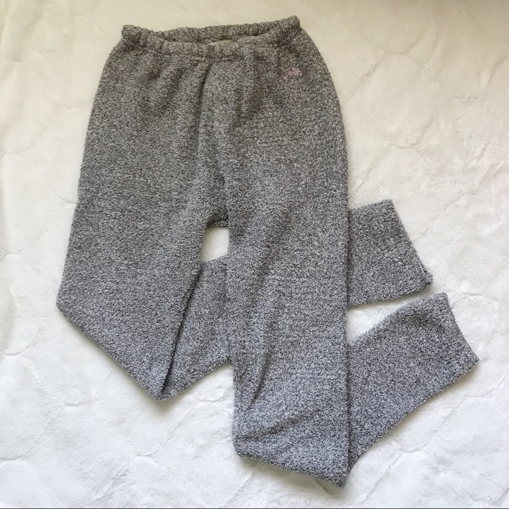 Peter Alexander Gray Marled Leggings Small